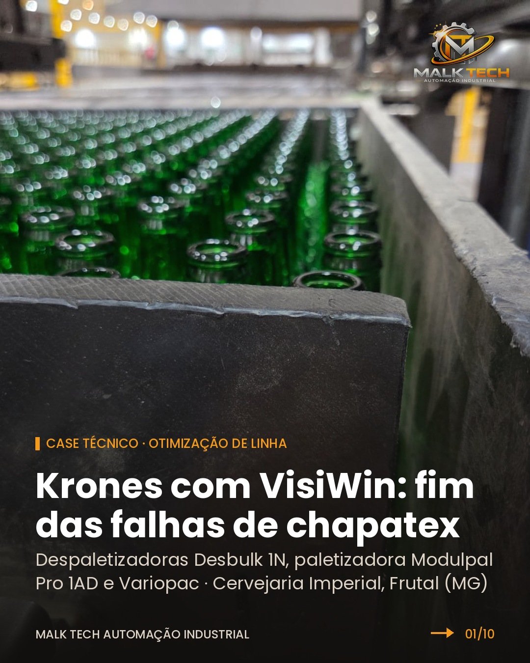 Capa: Krones com VisiWin, fim das falhas de chapatex