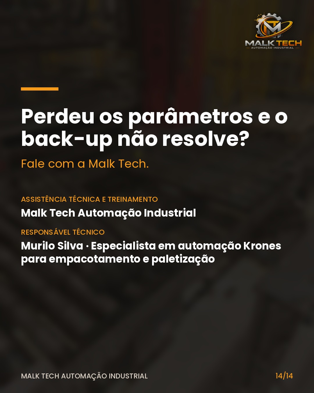 Fechamento com os créditos do projeto