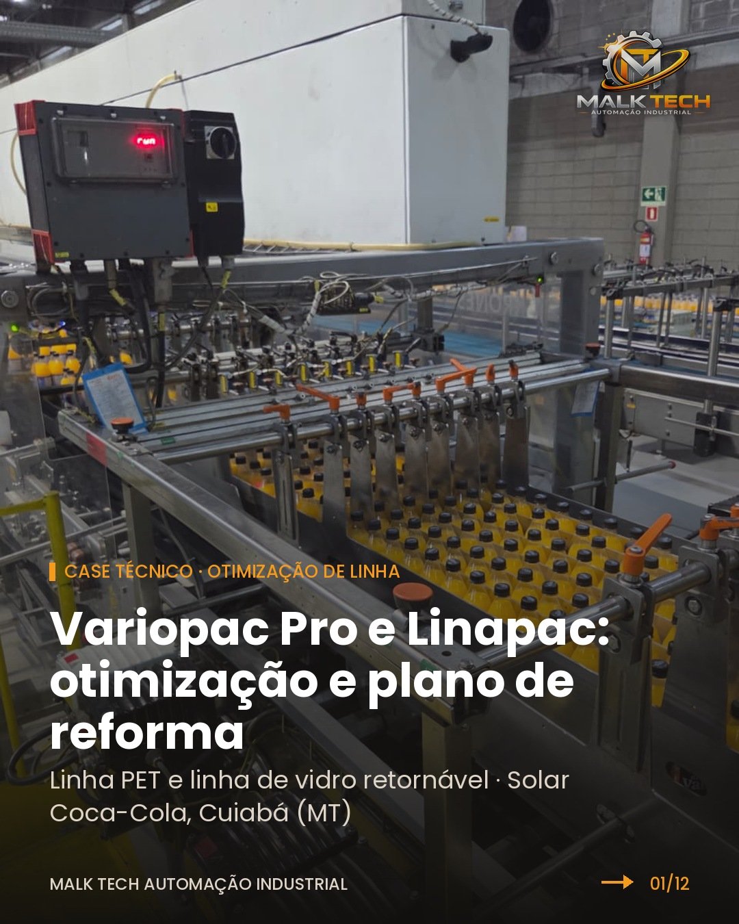 Capa: Variopac Pro e Linapac, otimização e plano de reforma
